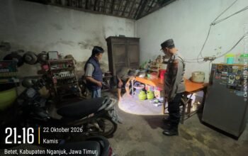 Satresnarkoba Nganjuk Bongkar Dua Kasus Sabu, Barang Bukti 6,56 Gram Disita