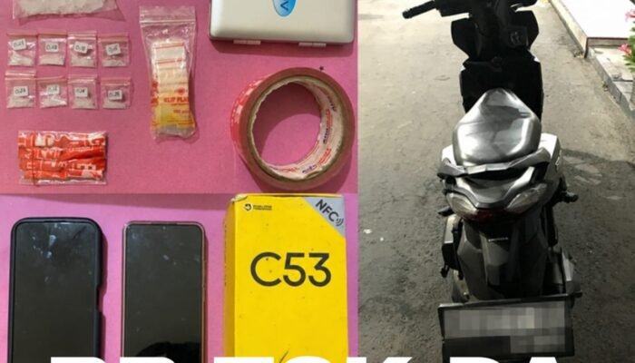 Kurang dari Sepekan, Satresnarkoba Polres Nganjuk Ungkap Tiga Kasus Sabu, Sita 15,65 Gram