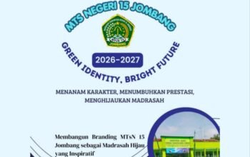 Menanam Karakter, Menumbuhkan Prestasi: MTsN 15 Jombang Perkuat Identitas Diri Melalui Program “Madrasah Hijau”
